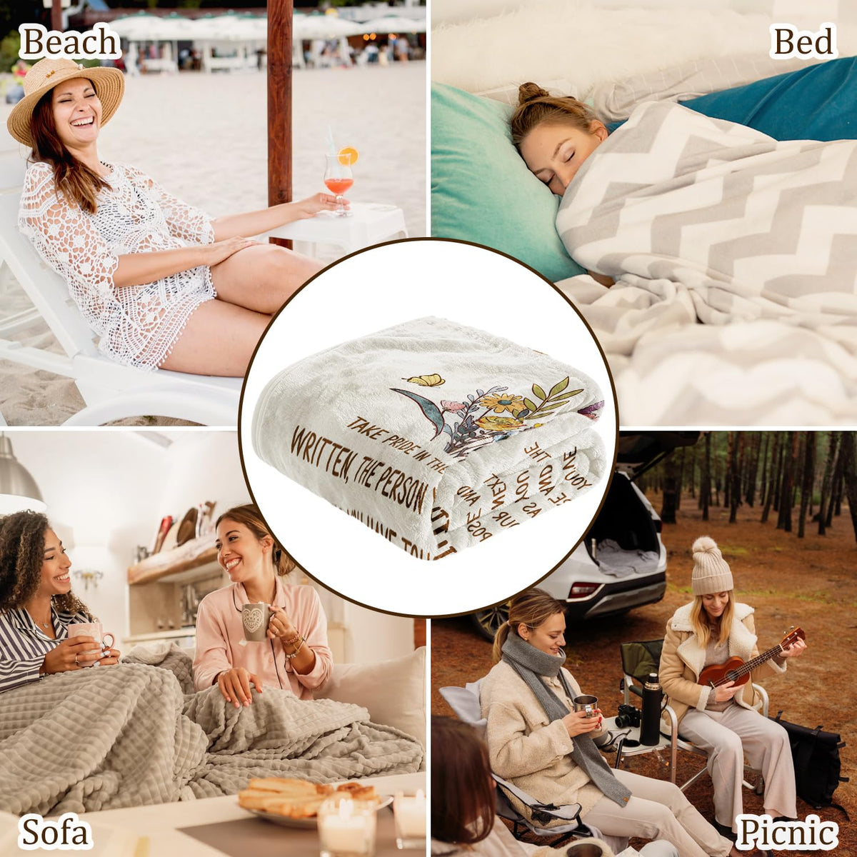 Gifttweave Cozy Sofa Throw Blanket invites relaxing moments at home.