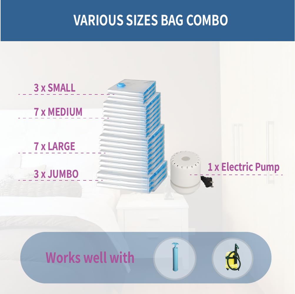 GIGAORNIS small space saver bag ideal for packing accessories.