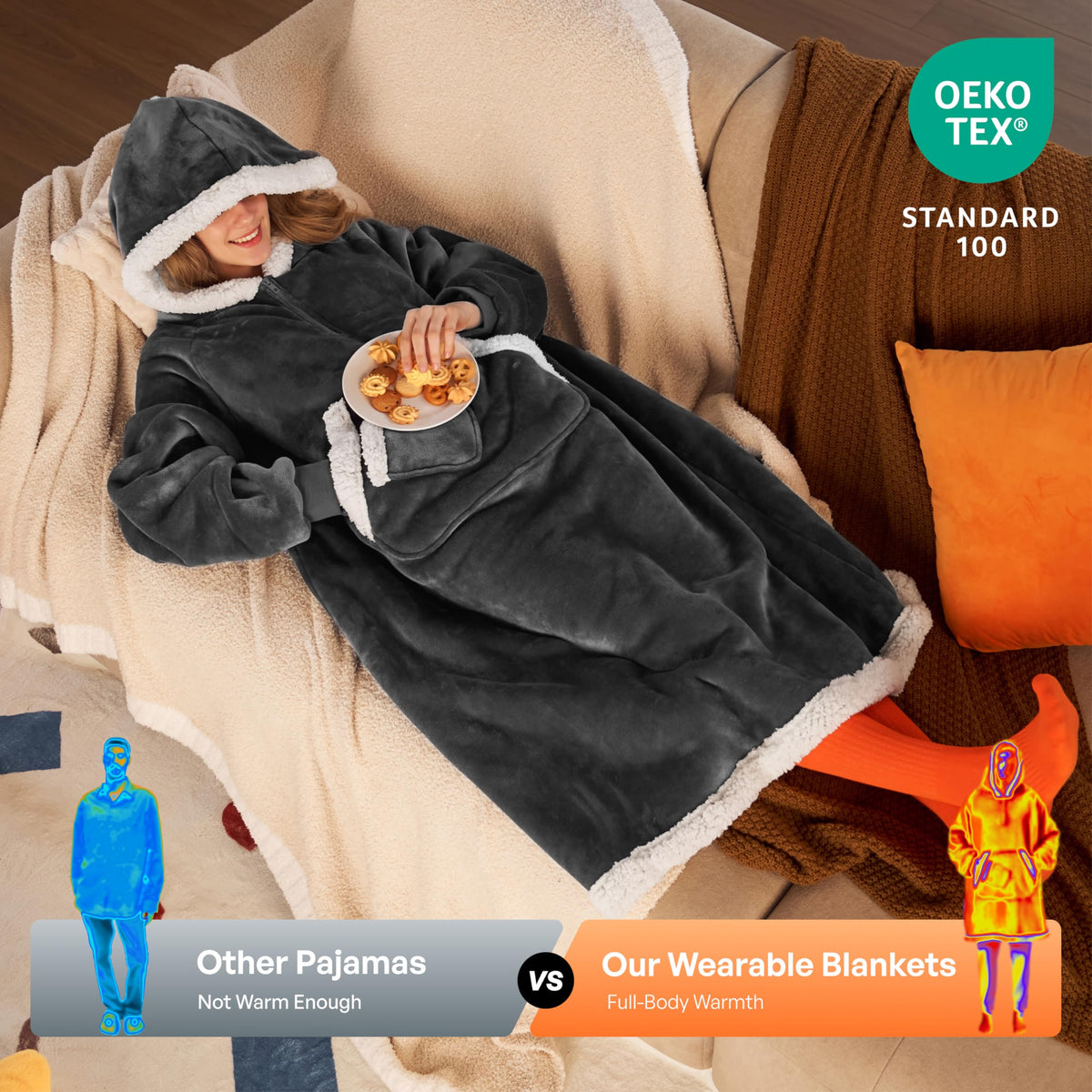 Giggling Getup OEKO-TEX certified knit for safety and durability