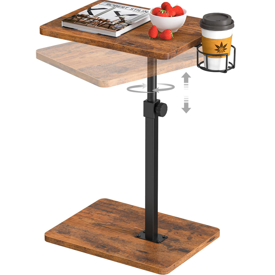 Giikin TV Tray Table assembly for quick, tool-free setup
