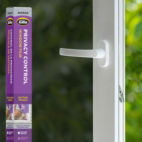Gila Privacy Mirror Window Film showing daytime privacy with reflective exterior for exterior views