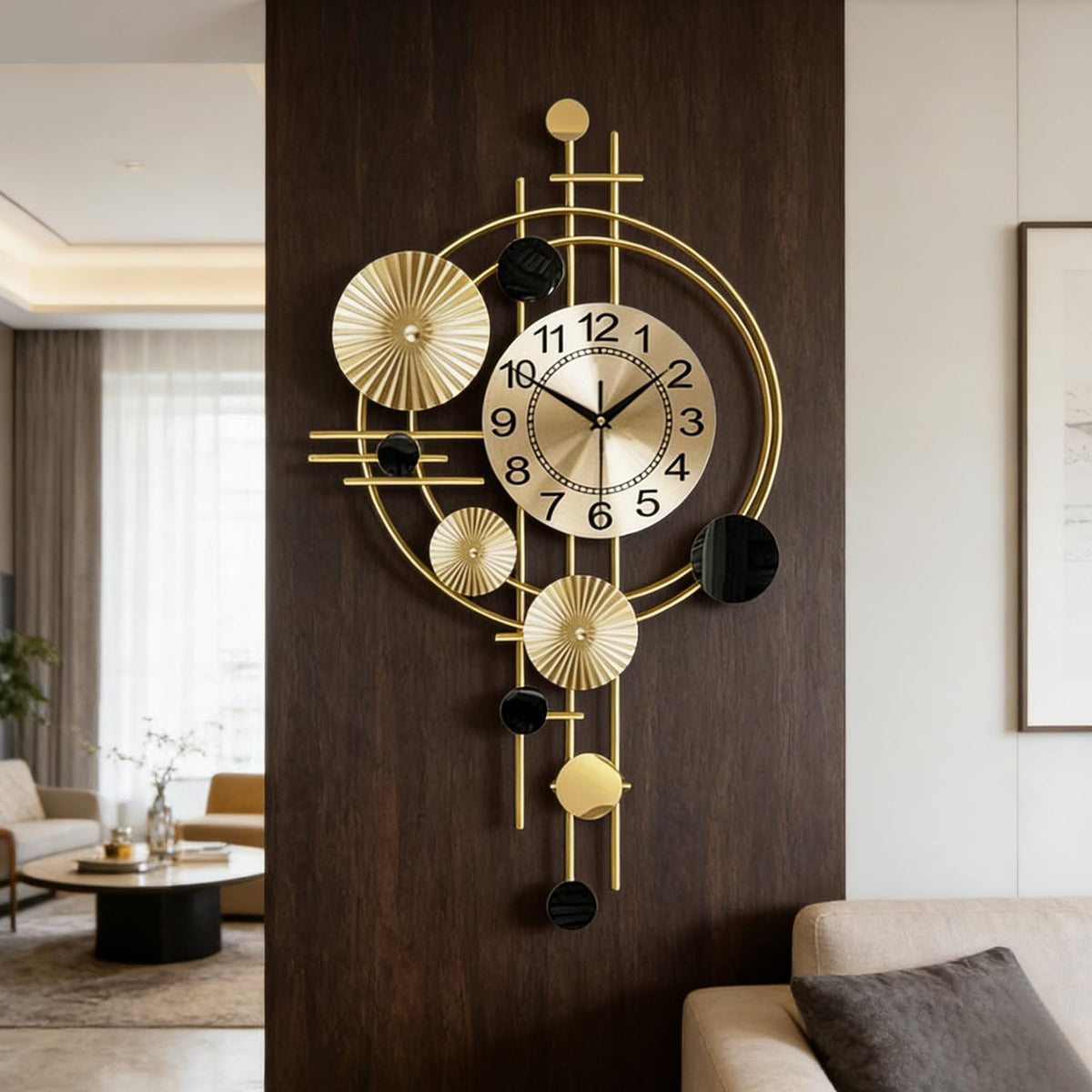 Gilacco hand forged inlay adds a durable, stylish texture to your wall.