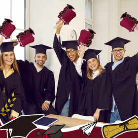 Gilprop class of 2026 photo prop design adds celebratory flair.