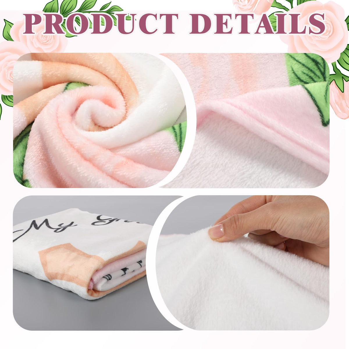 Gilprop polyester blanket offers warmth and a smooth touch for everyday comfort.