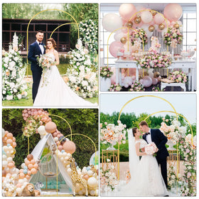 GILPWA arch decor ideas for balloons, flowers, and lights