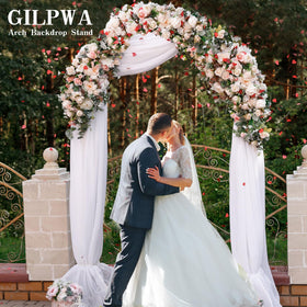 GILPWA arch stand with storage pouches facilitates easy transport