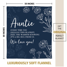 GiltGlimmer gift-ready packaging blue, convenient present for aunt on any occasion.