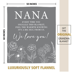 GiltGlimmer cozy couch blanket draped over a sofa