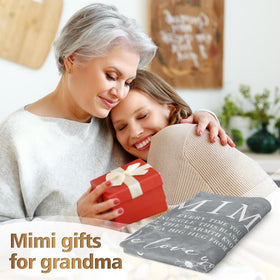 GiltGlimmer Mimi blanket in soft flannel for cozy evenings