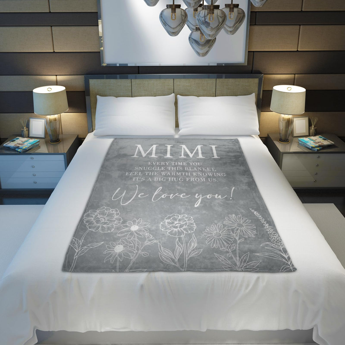 GiltGlimmer Mimi blanket ready for picnics, gym, or yoga