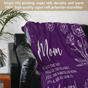 GiltGlimmer mom blanket gift box packaging ready for gifting