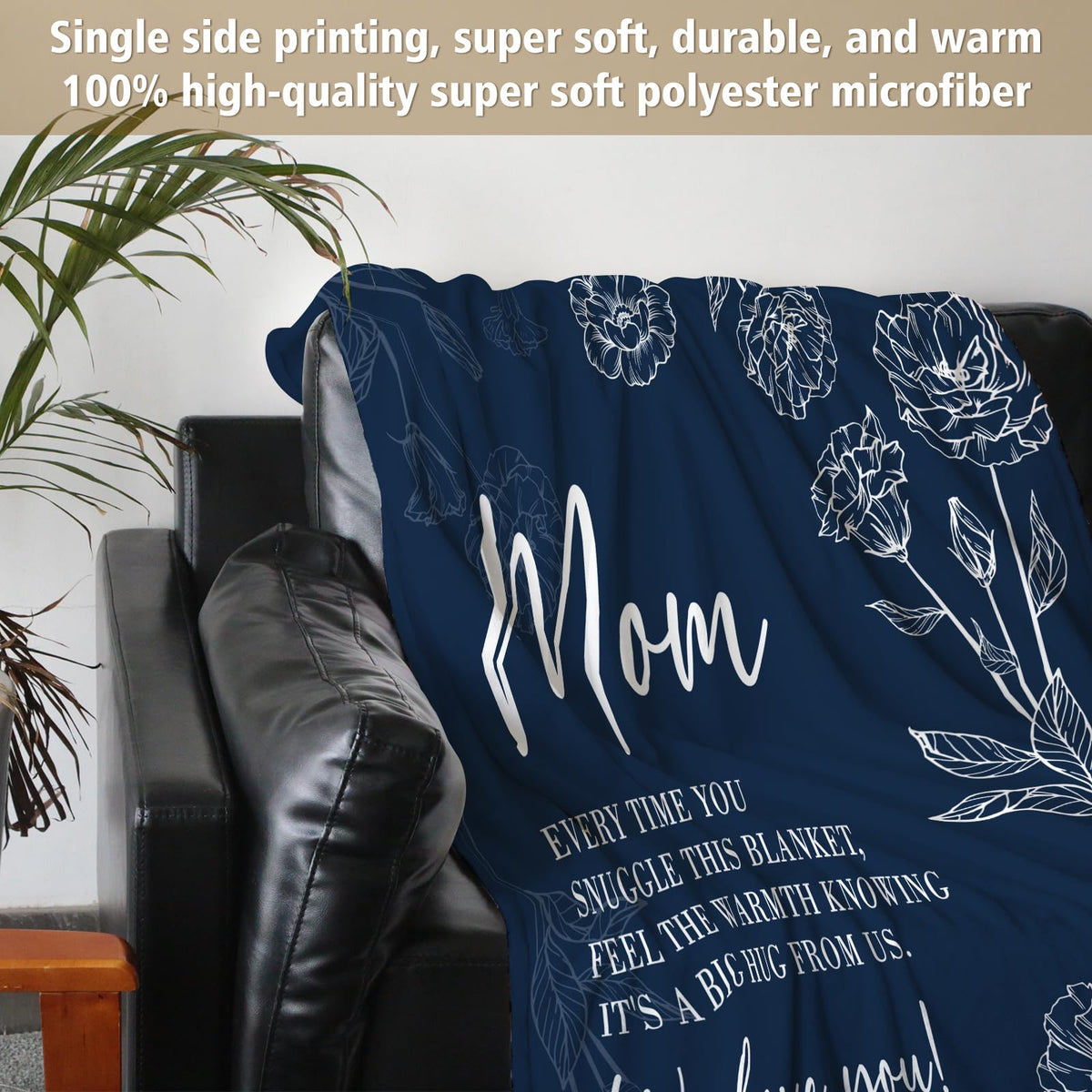 GiltGlimmer birthday gift blanket, soft and thoughtful