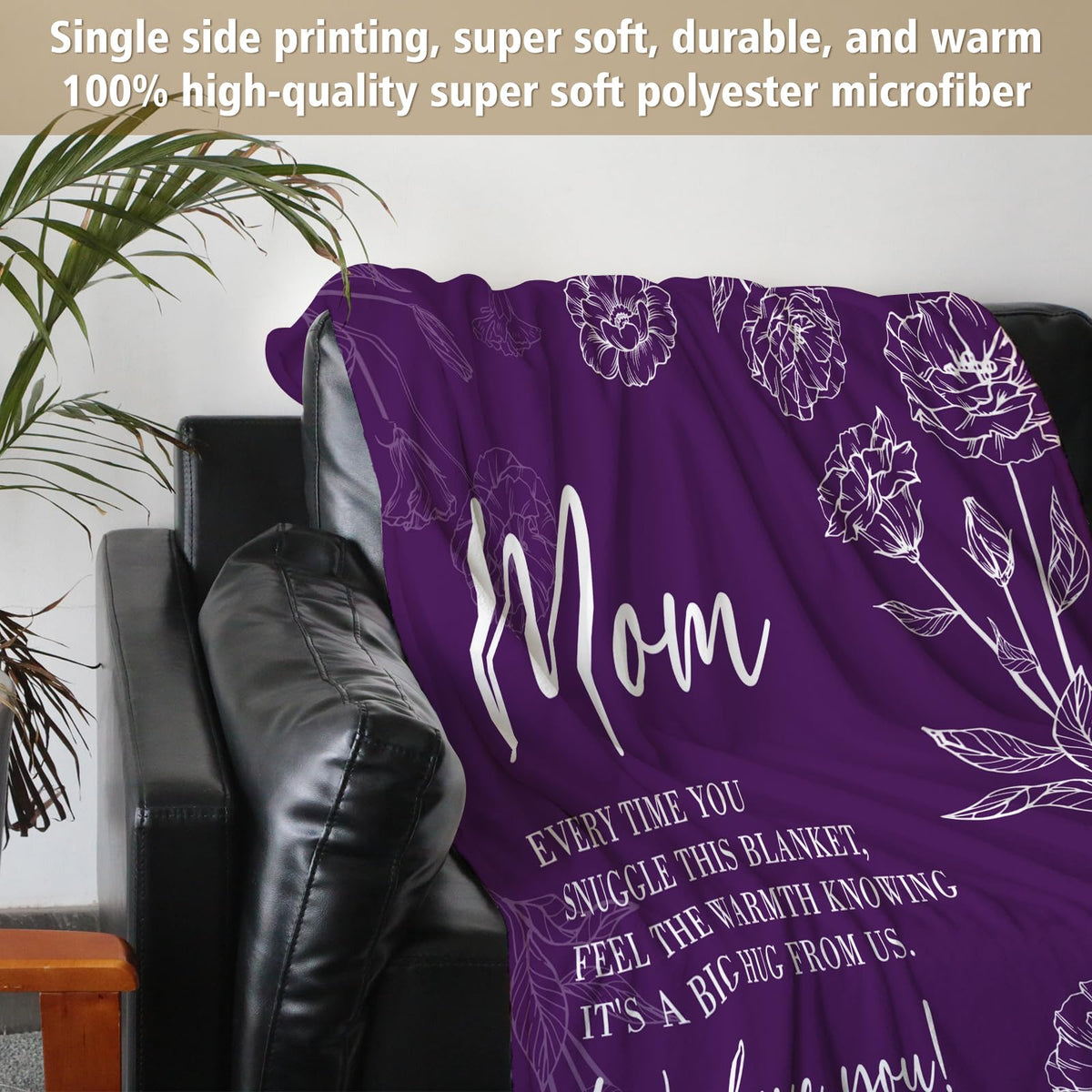GiltGlimmer mothers-day blanket for heartfelt gifts and home styling.