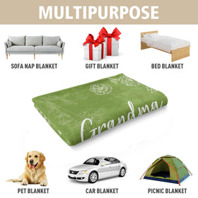 GiltGlimmer blanket wrapped gift presentation, ready for festive unboxing.