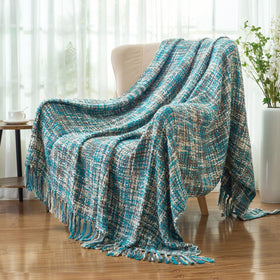 GINAMUSE decorative tassels throw on chair enhancing decor
