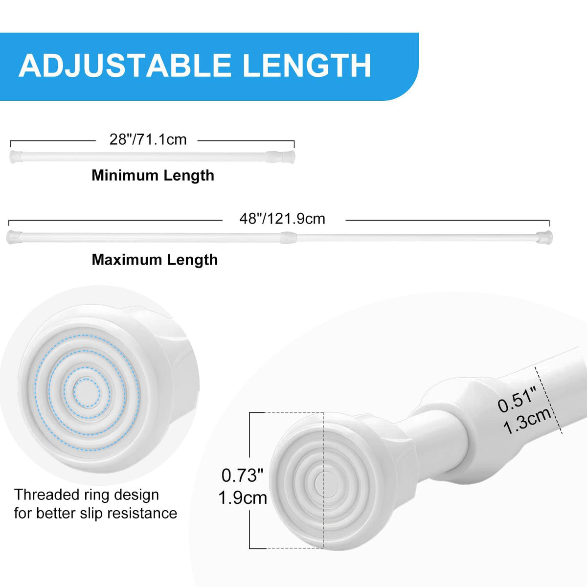 Ginbel Direct rust-resistant alloy steel finish stays clean and durable