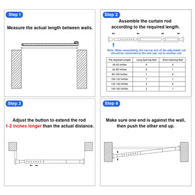 Ginbel Direct spring-tension design keeps the rod level