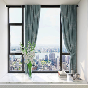 Ginbel Direct versatile application as curtain, wardrobe, or closet rod