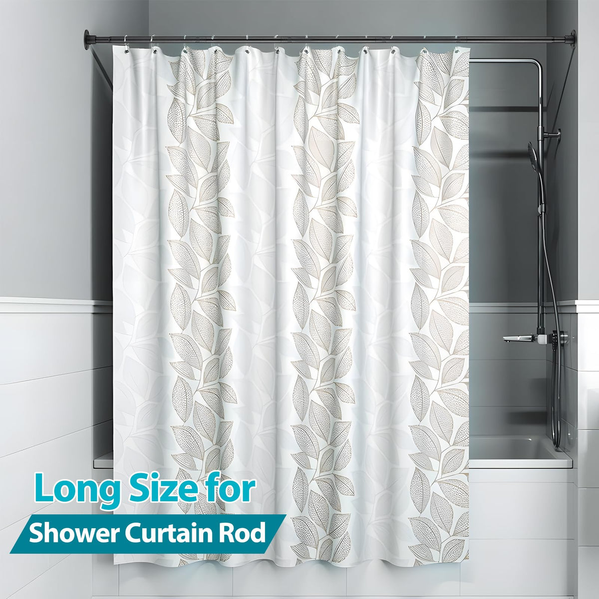 Gingull 1-inch diameter tube provides sturdy curtain support
