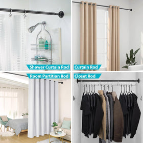 Gingull multipurpose rod adapts to bathrooms, closets, and more