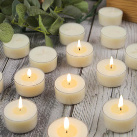 Ginitiri lead-free wick tealights ideal for daily relaxation and DIY.