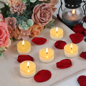 Ginitiri paraffin-free candles delivering up to six hours of soft glow.