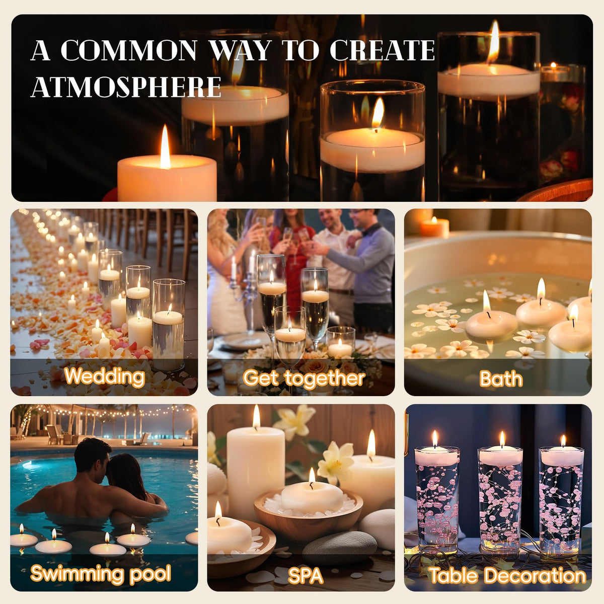 Ginitiri wedding centerpiece glow enhances ambiance without overpowering decor.