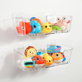 Ginnerella multipurpose bathroom storage for toys and essentials