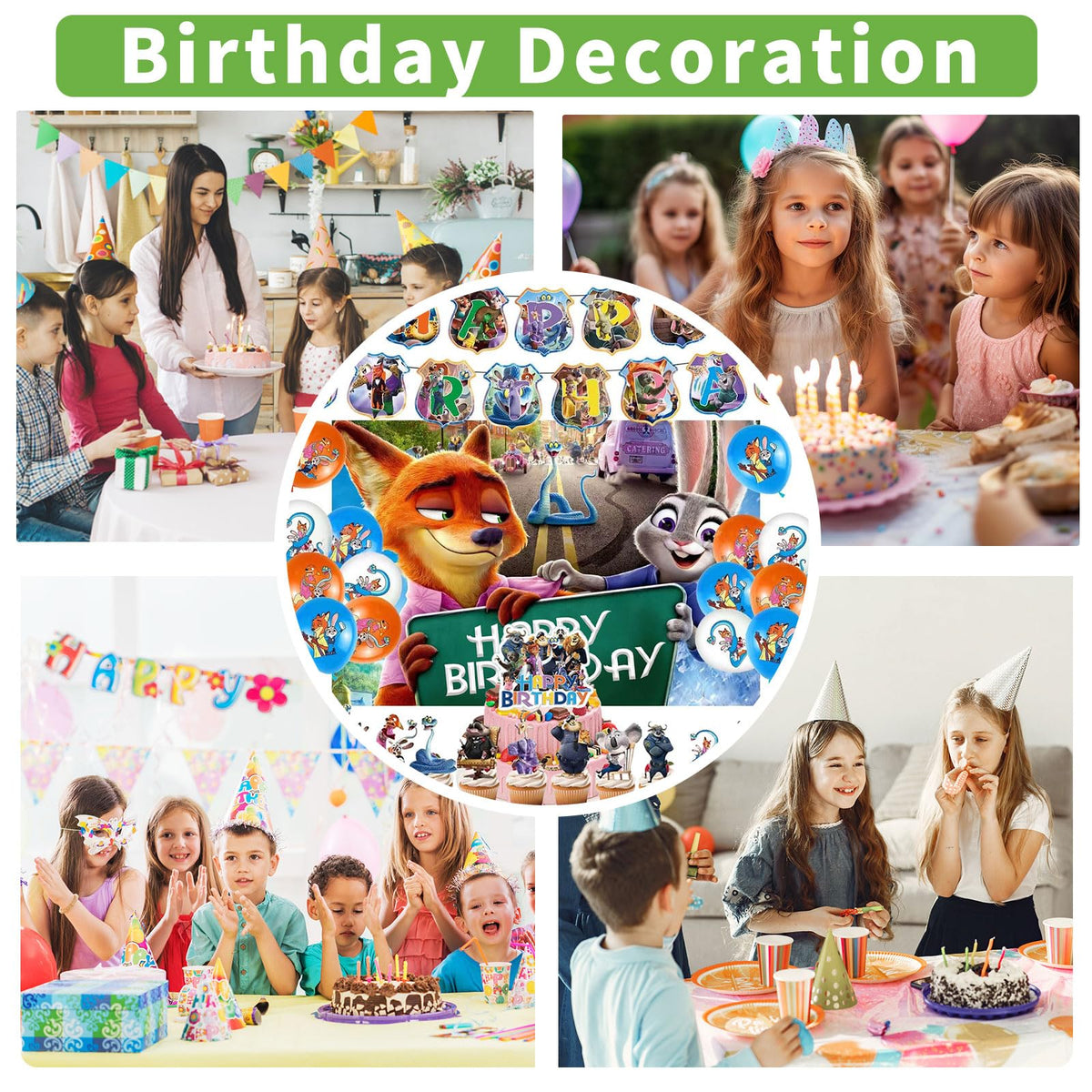 Ginphan all-in-one party set simplifies decor planning