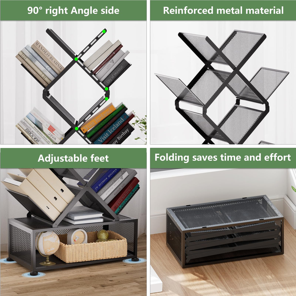 Gintan durable metal frame ensures long-lasting reliability and ease of cleaning