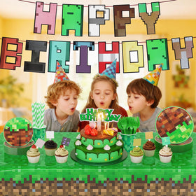 Ginyoyo pixel cake toppers brighten desserts with playful style
