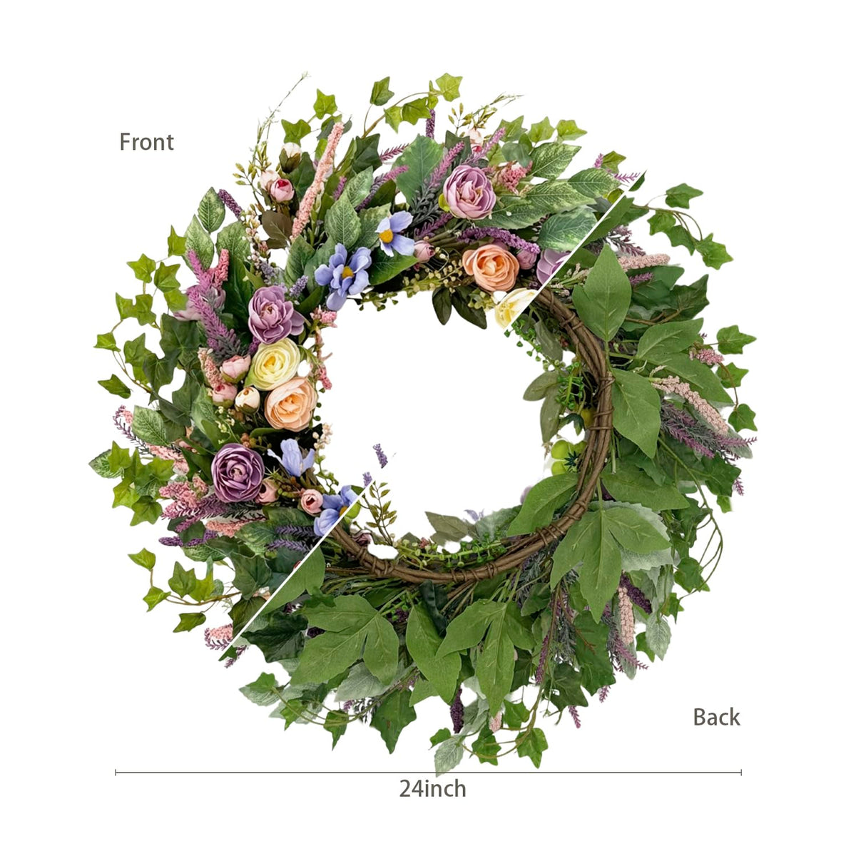 GinzeTop outer diameter expands to 62-65 cm for bold curb appeal.
