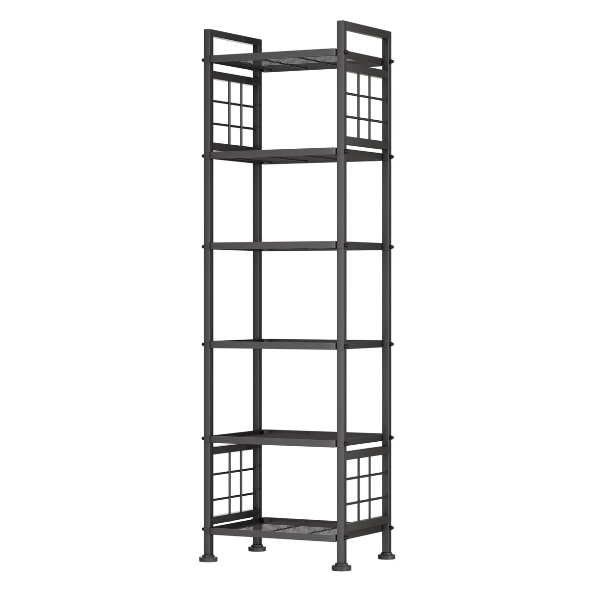 GIOTORENT 6-Wire Standing Shelf bathroom-organization for compact spaces