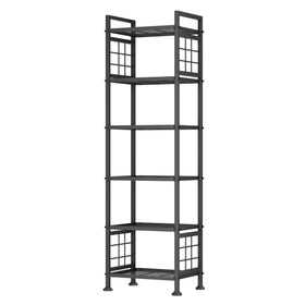 GIOTORENT 6-Wire Standing Shelf bathroom-organization for compact spaces
