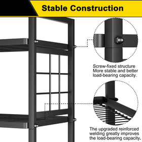 GIOTORENT modern-side-design-ornamental-rack adds decorative touch while retaining storage capacity