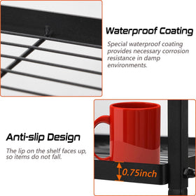 GIOTORENT adjustable feet enable leveling on uneven floors.