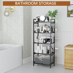 GIOTORENT black powder-coated frame adds modern style.