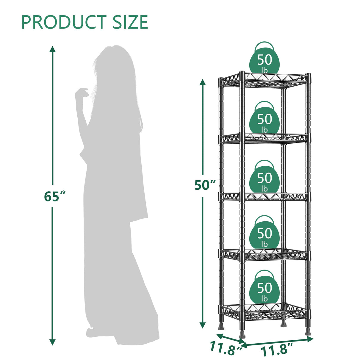 GIOTORENT sturdy steel-tube frame provides reliable daily storage support.
