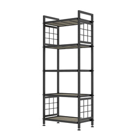 GIOTORENT wooden shelves close-up showing smooth surfaces for delicate items.