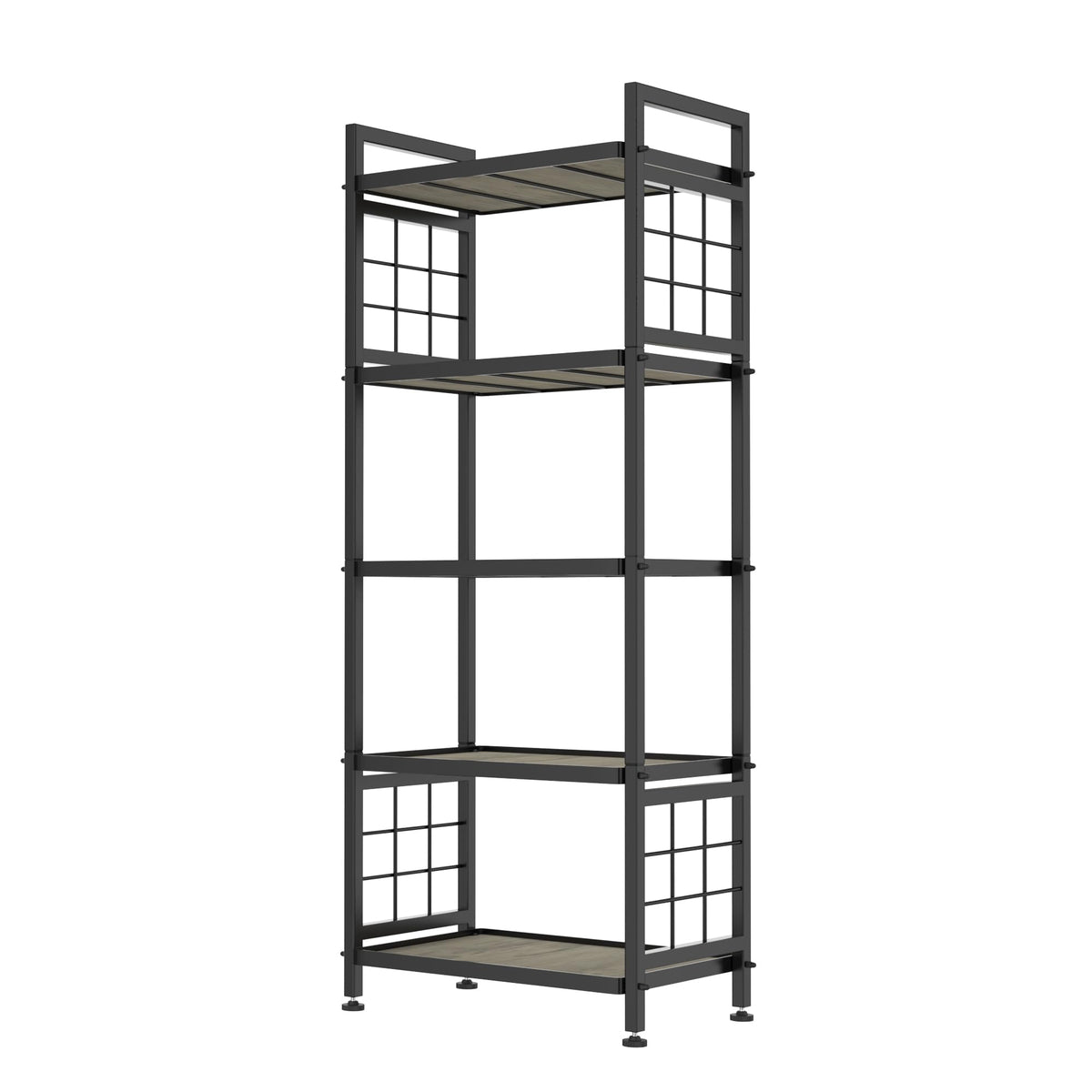 GIOTORENT wooden shelves close-up showing smooth surfaces for delicate items.