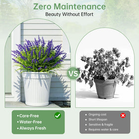 Gipsot adjustable-height lavender stems fit various pots and displays.