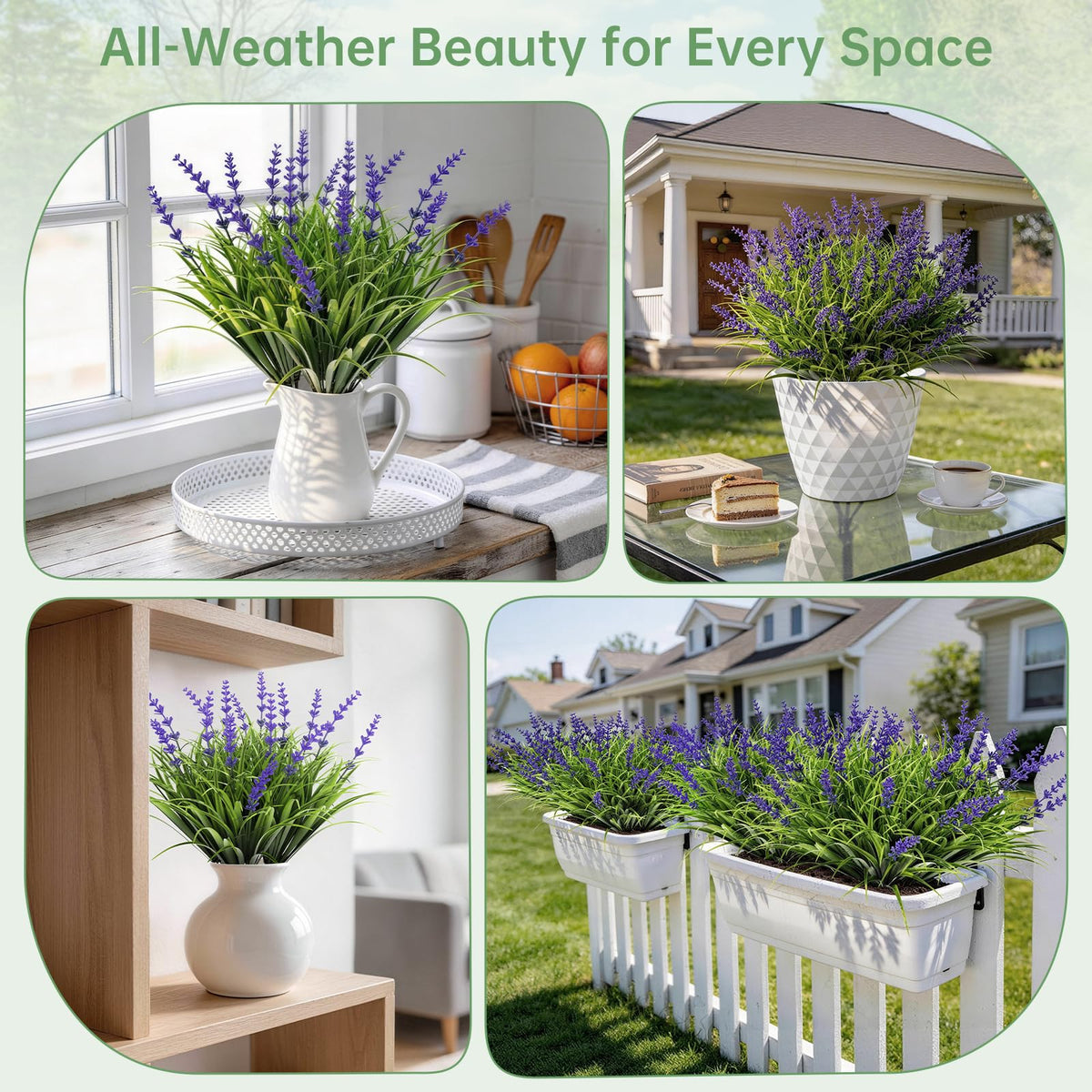 Gipsot lavender enhances window boxes and hanging baskets with natural texture.