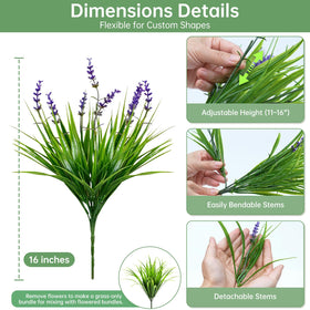 Gipsot outdoor lavender UV-resistant design preserves vibrant colors on patios.