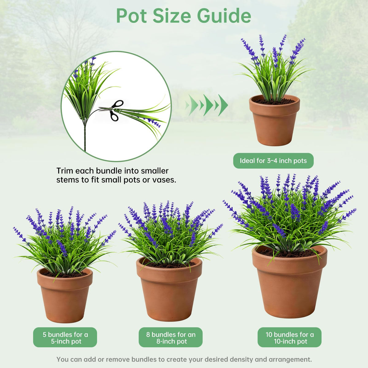 Gipsot zero-maintenance greenery requires no watering or pruning.