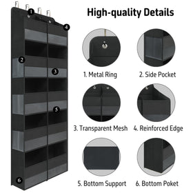 Giraffe Creation pocket windows allow quick content identification for cosmetics and baby supplies.