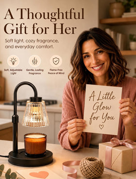 Girece gift-ready candle warmer for birthdays and housewarmings
