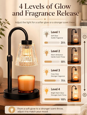 Girece flameless warmer lamp keeps homes safe and smoke-free