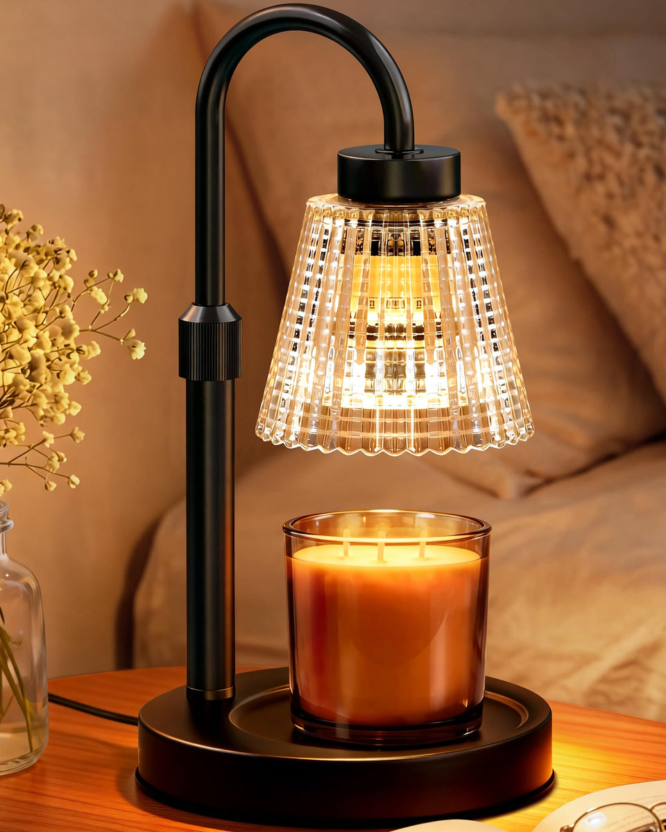 Girece Candle Warmer Lamp with timer and dimmer for flameless fragrance