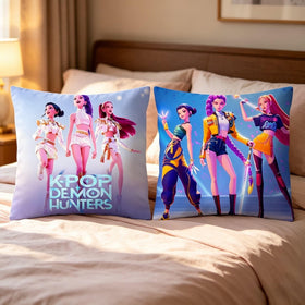 GISEO Demon Movie Hunters pillow cover two-pack provides stylish decor options for themed rooms