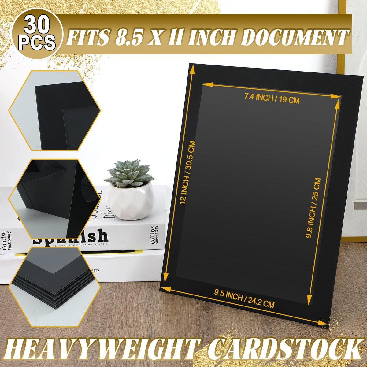 gisgfim diploma frame 8.5x11; heavy cardstock provides sturdy protection.